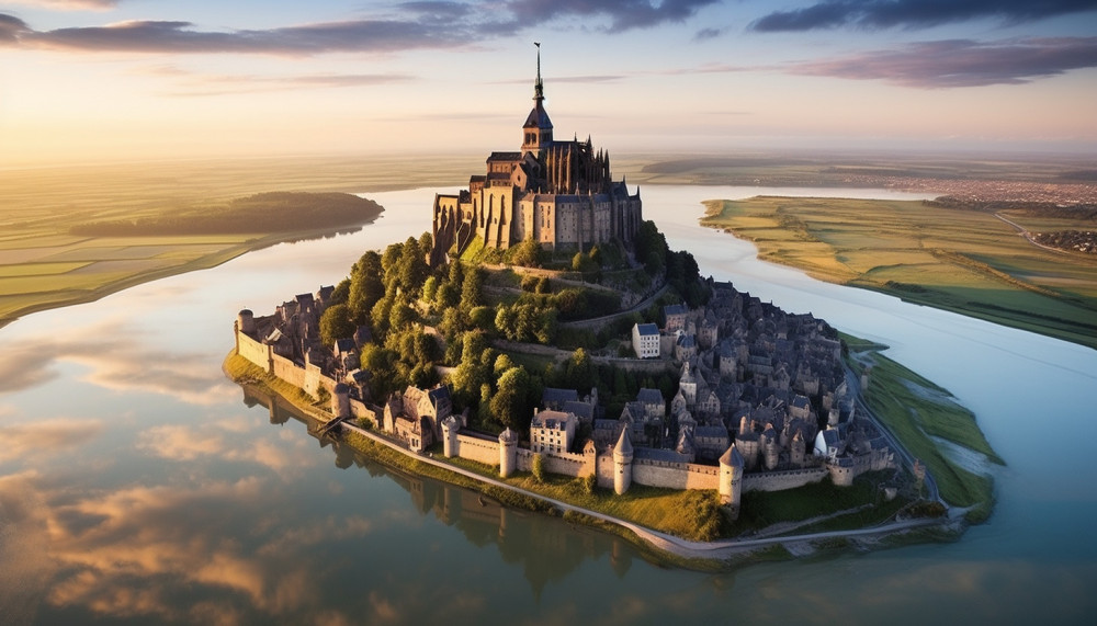 Le Mont-Saint-Michel de la France